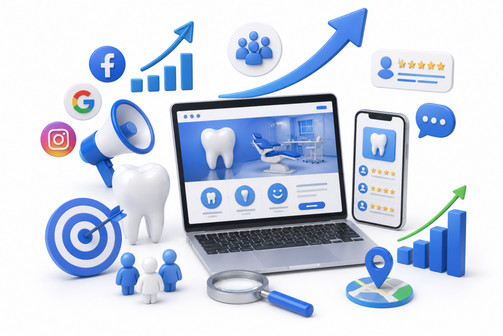 How a Dental Web Design Company in Chennai Can Grow Your Patient Base