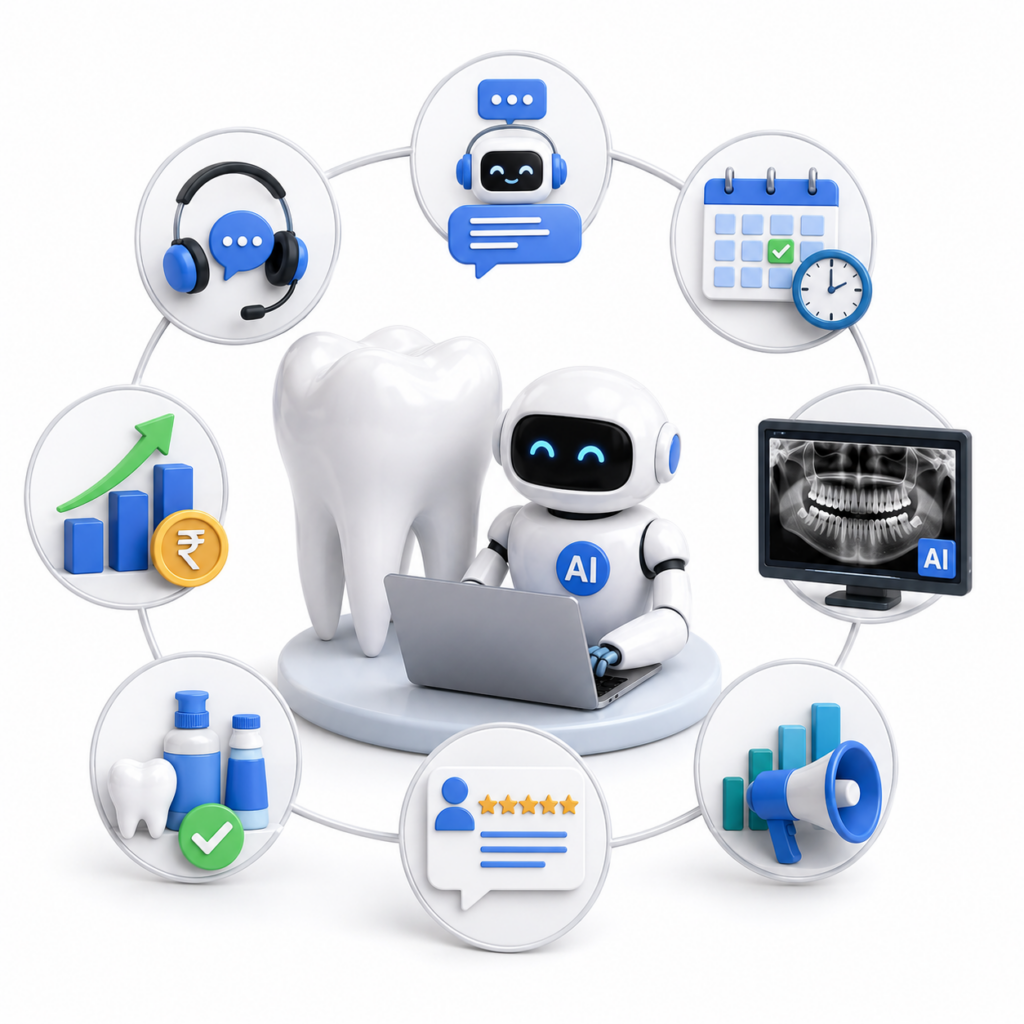 Common Uses of AI for Dental Clinics in Chennai