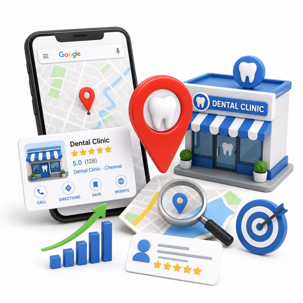 Google Maps SEO for Dental Clinics in Chennai